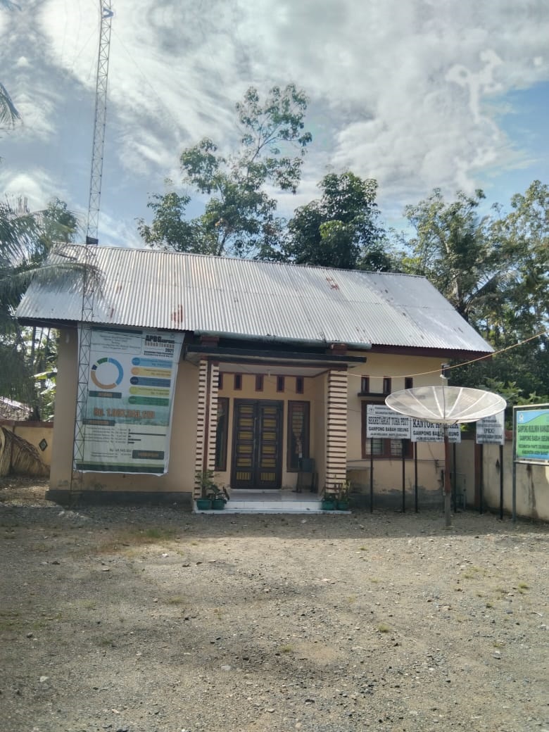 kantor Keuchik, tempat untuk mengurus kepentingan masyarakat setempat